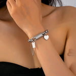 Pulsera Chunky Herzstück | Oro