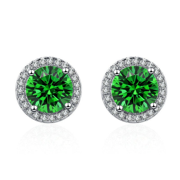 Pendientes Lúcia Verdeal | Oro Blanco