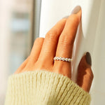 Anillo de flores de lujo
