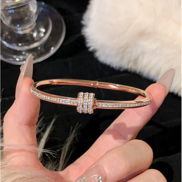 Pulsera Vianna Lucente | Oro Rosa
