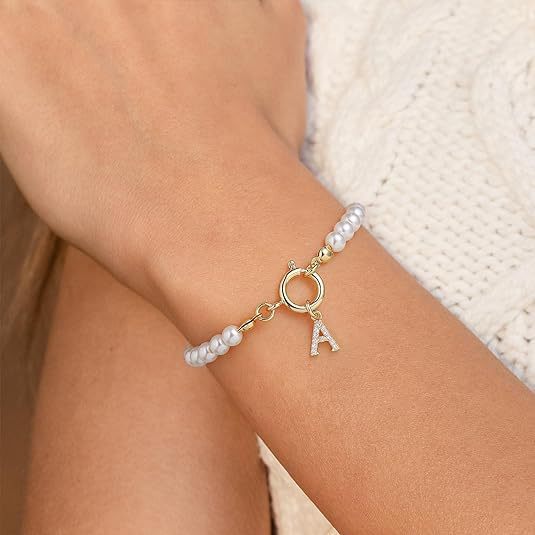 Pulseras de Letras Auden | Oro