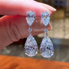 Melanie – Drop Cubic Zirconia Earrings