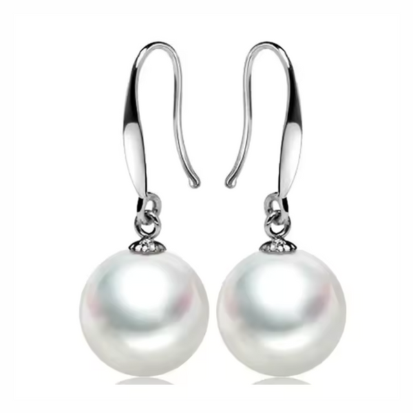 Olivia-Rosa – Pendientes de oro con perlas.