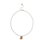 Xenie – Pendientes en forma de gota con colgante de perla.