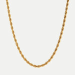 Helena – Collar dorado con decoración punteada.