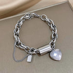Pulsera Chunky Herzstück