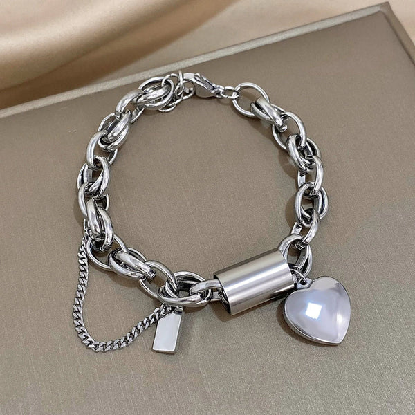 Pulsera Chunky Herzstück | Oro