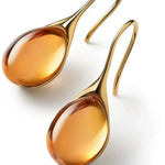 Kristýna - Gold and Silver Crystal Drop Earrings