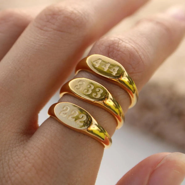 Anillo de Ángel Número Angelika