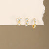 Greta-Luisa – Pendientes dorados con elegante delicadeza.