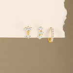 Greta-Luisa – Pendientes dorados con elegante delicadeza.