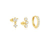 Greta-Luisa – Pendientes dorados con elegante delicadeza.
