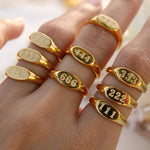 Anillo de Ángel Número Angelika