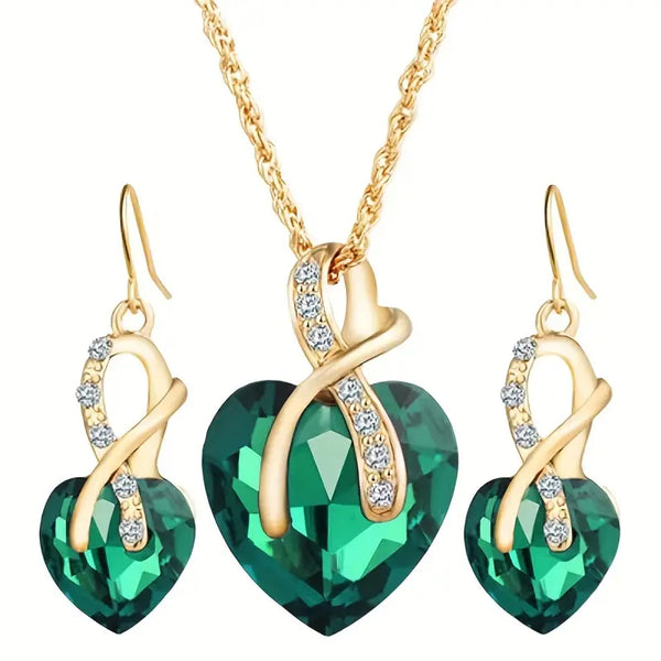Conjunto de Joyería Selena Marisse | Oro