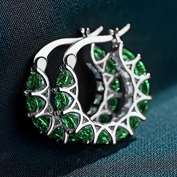 Pendientes de aro Elena Marlowe