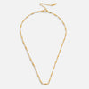 Magdaléna – Collar dorado delicado con eslabones sutiles.