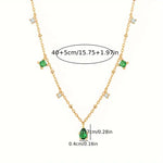 Collar Corinne Delaire | Oro Blanco