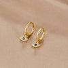 Luana – Pendientes de oro con perla delicada.