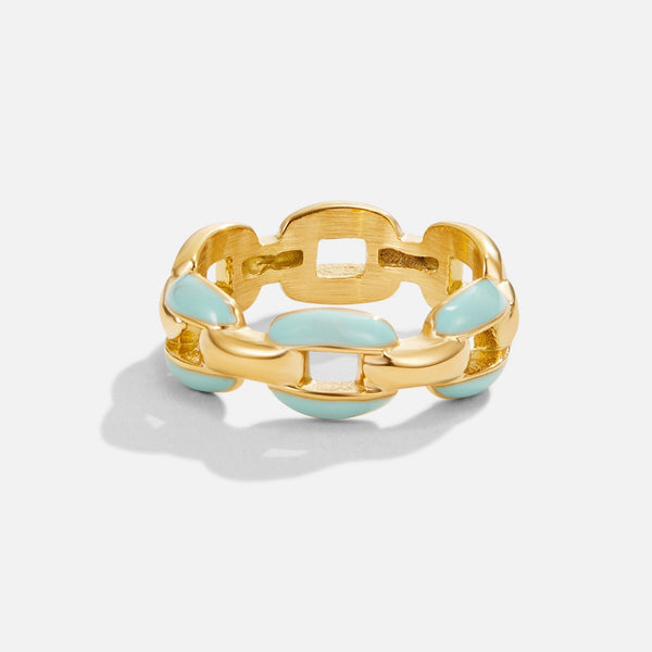 Anneliese – Anillo dorado y plateado