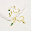 Conjunto de Pendientes Fiorenza Viridelle | Oro