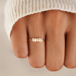 Grace - Ring with freshwater pearls