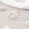 Grace - Ring with freshwater pearls