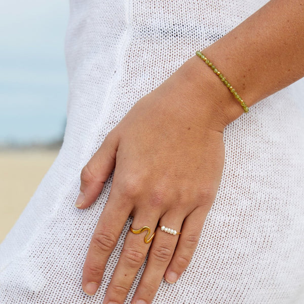 Grace - Ring with freshwater pearls