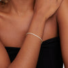 Pulseras de tenis Kordelie Gold