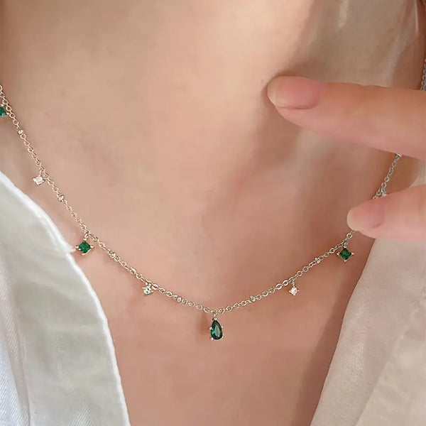 Collar Corinne Delaire | Oro Blanco