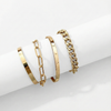 Elan Mercer Conjuntos de pulsera | Oro blanco