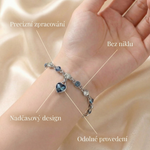 Kateřina – Sapphire bracelet in a delicate design.