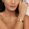 Pulsera Eva de oro único