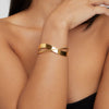 Pulsera Eva de oro único