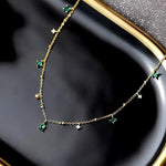 Collar Corinne Delaire | Oro Blanco