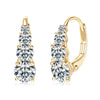 Pendientes de cuatro piedras