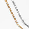 Valerie – Collar dorado con una estructura simple de eslabones.