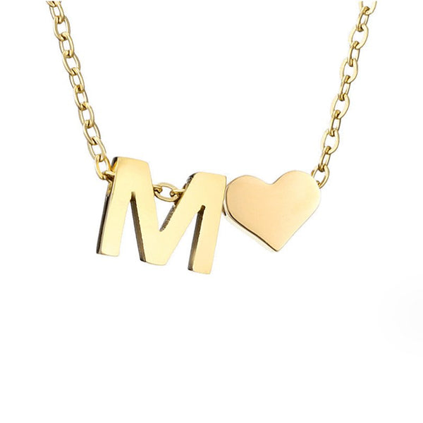 Nina – Collar dorado en forma de V.