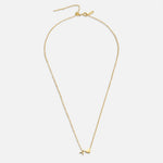 Nina – Collar dorado en forma de V.