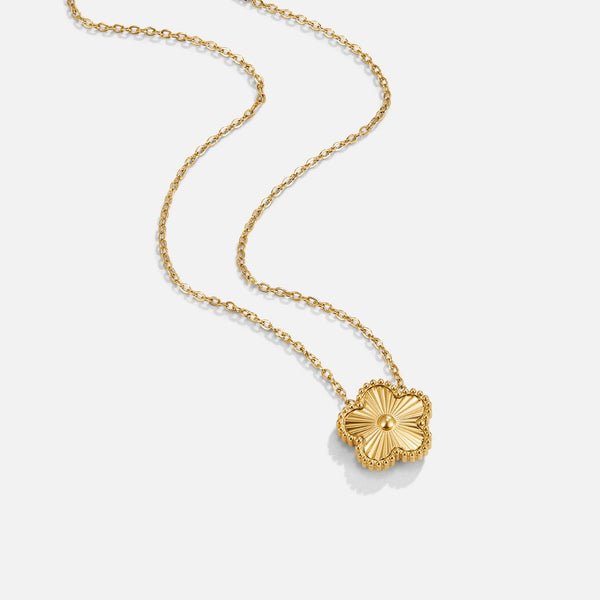 Collar de la suerte dorado