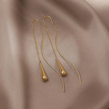 Felicie – Pendientes de oro con pequeño engaste.