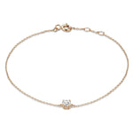Pulsera Klára con piedra de moissanita