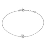 Pulsera Klára con piedra de moissanita