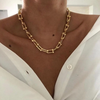 Alexandra - Exclusiva cadena de collar dorado