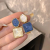 Pendientes Elegantes Blancos del Océano