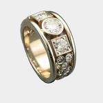 Paulina - Anillo dorado vintage