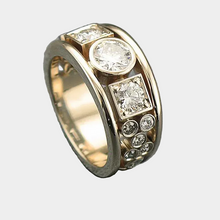 Paulina - Anillo dorado vintage