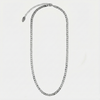 Flat link necklace