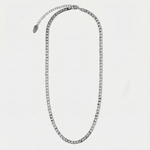Flat link necklace