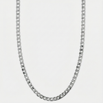 Flat link necklace