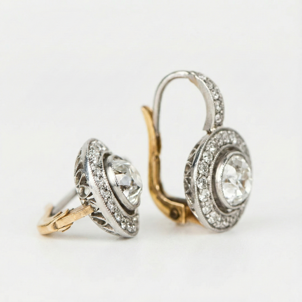 Amálie - Pendientes de cristal vintage